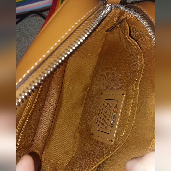 Coach Mini Jamie Camera Bag With Rainbow Print 🌈 - Picture 7 of 9